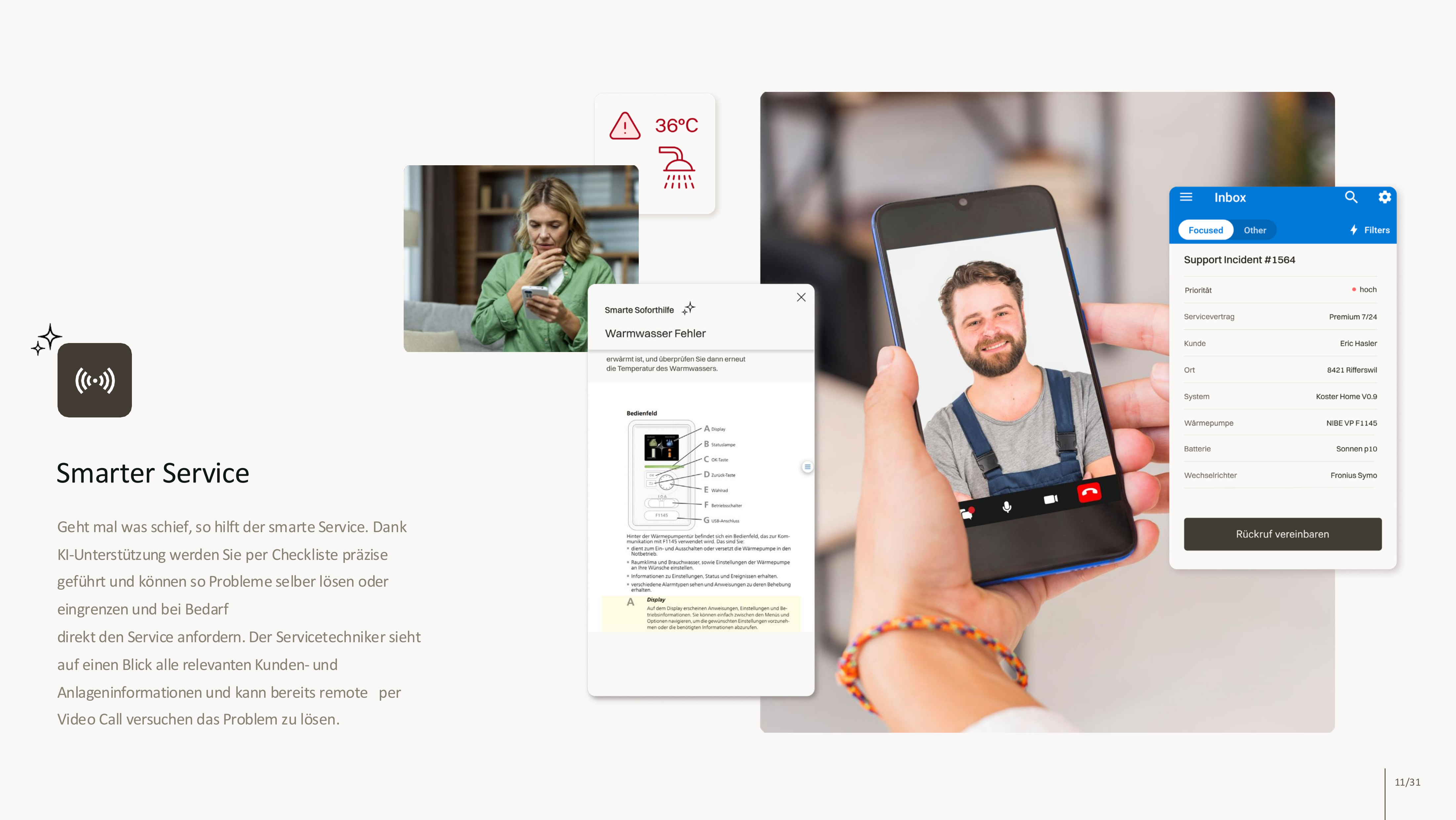 KI-Soforthilfe — Smarter Service
